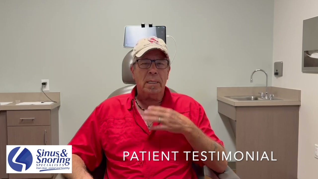 This Florida resident came back to Austin to have Dr. Slaughter treat his sinus and allergy issues