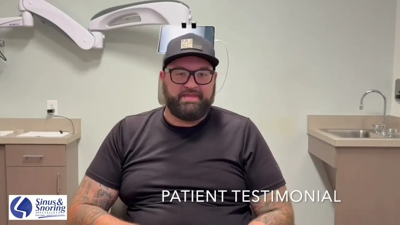 Patient Testimonial - Patient Was Tired of Sleeping On the Couch!